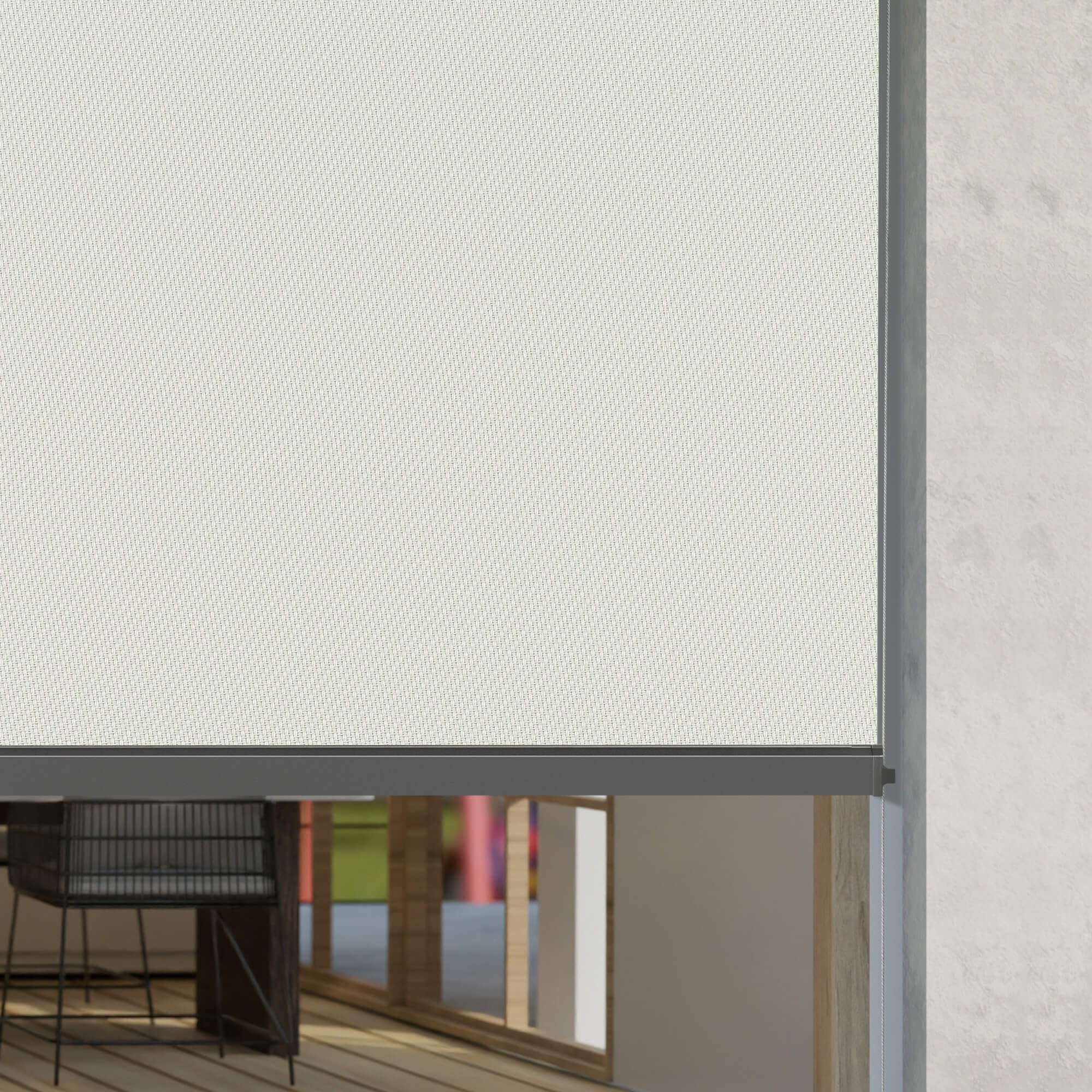 Allesin Motorized Outdoor Roller Shades