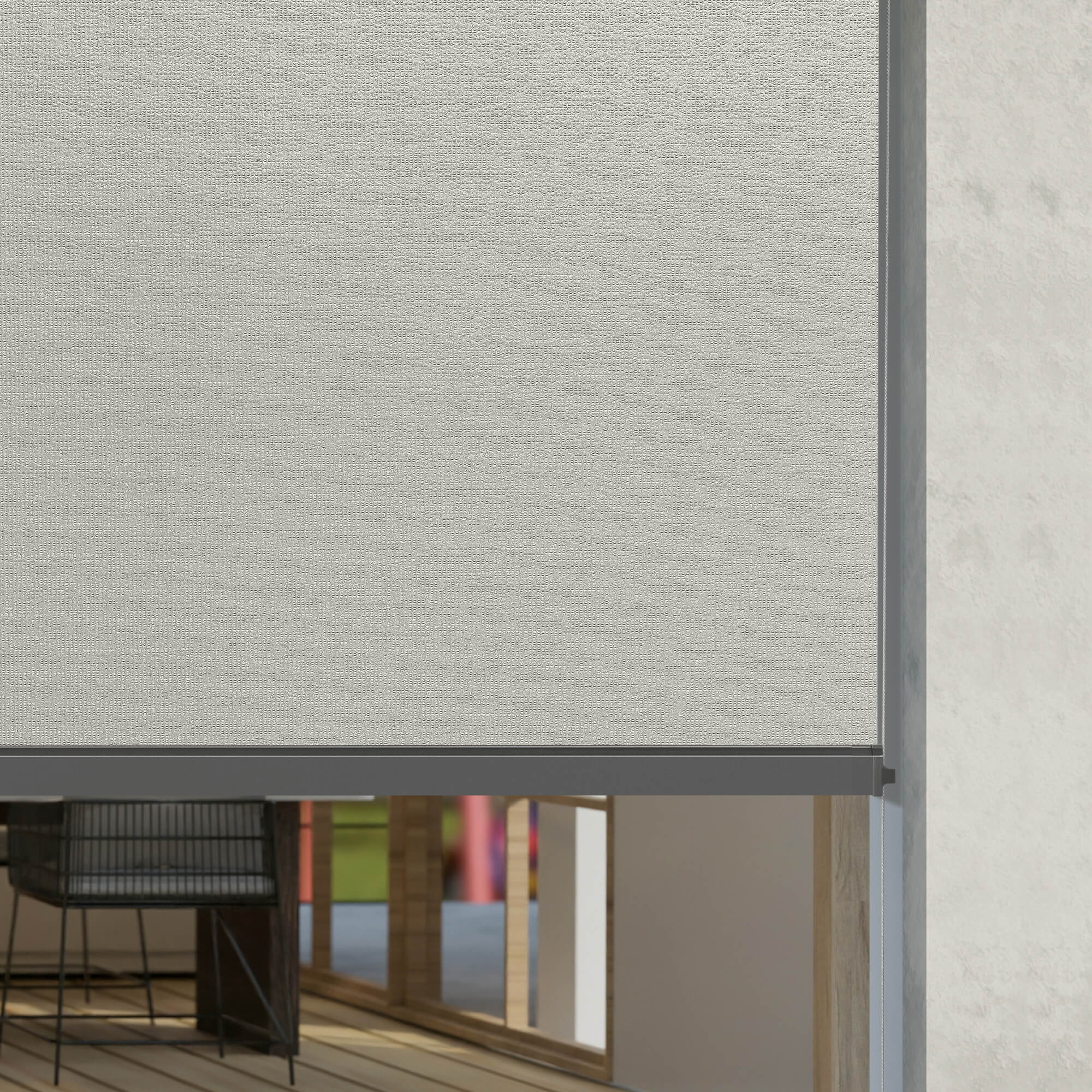 Allesin Motorized Outdoor Roller Shades
