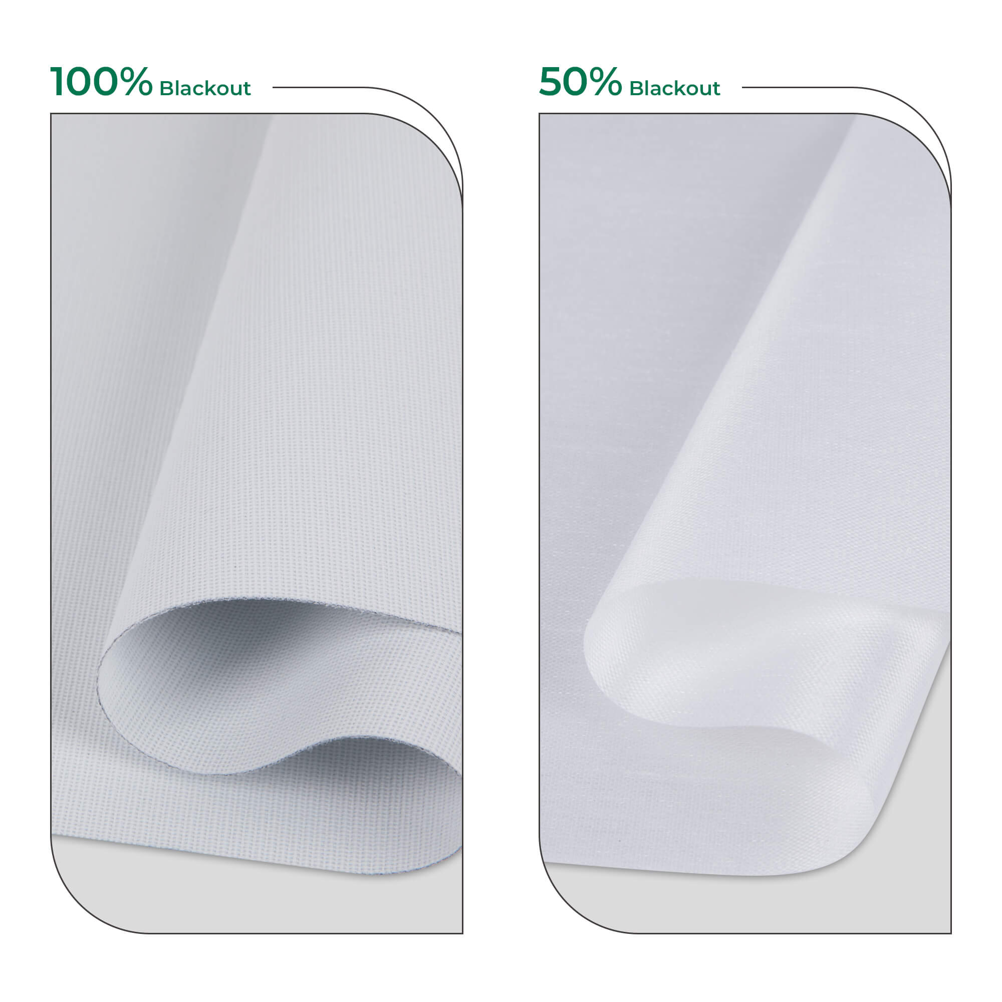 Allesin Motorized Dual Roller Shades | Blackout & Light Filtering