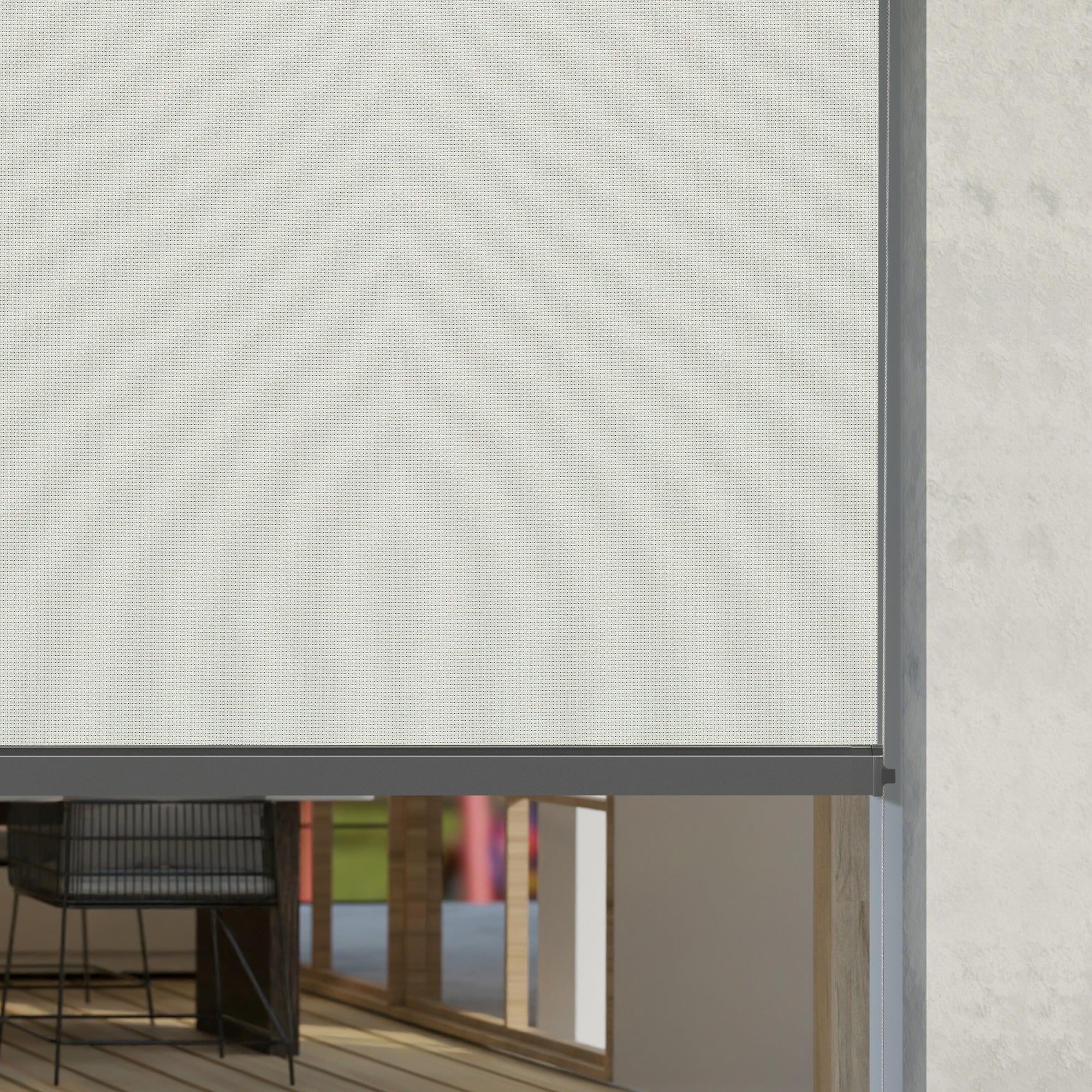 Allesin Motorized Outdoor Roller Shades