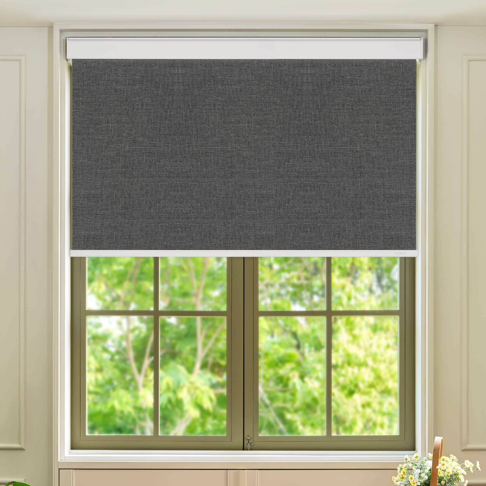 Allesin Motorized Blackout Roller Shades