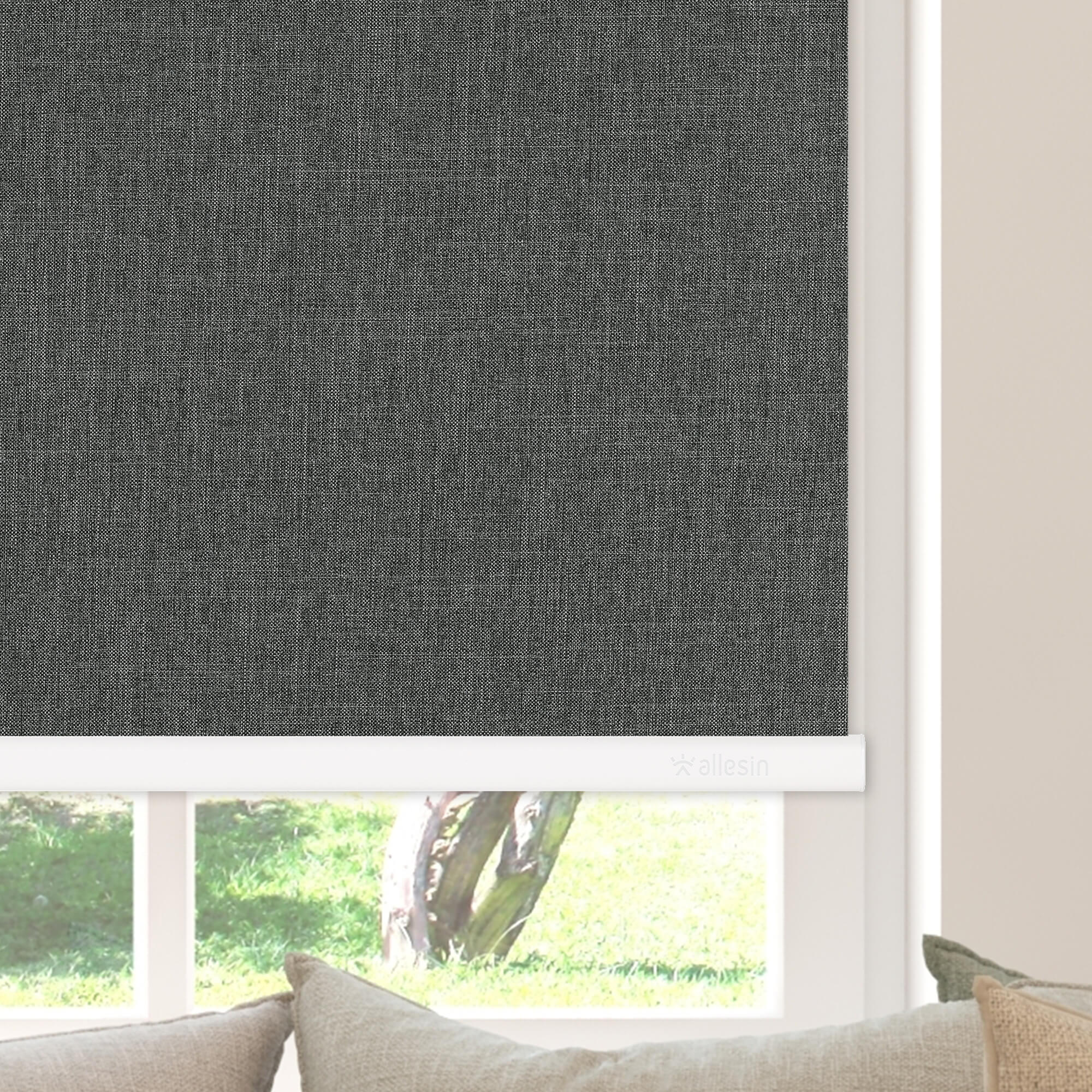 Allesin Motorized Blackout Roller Shades