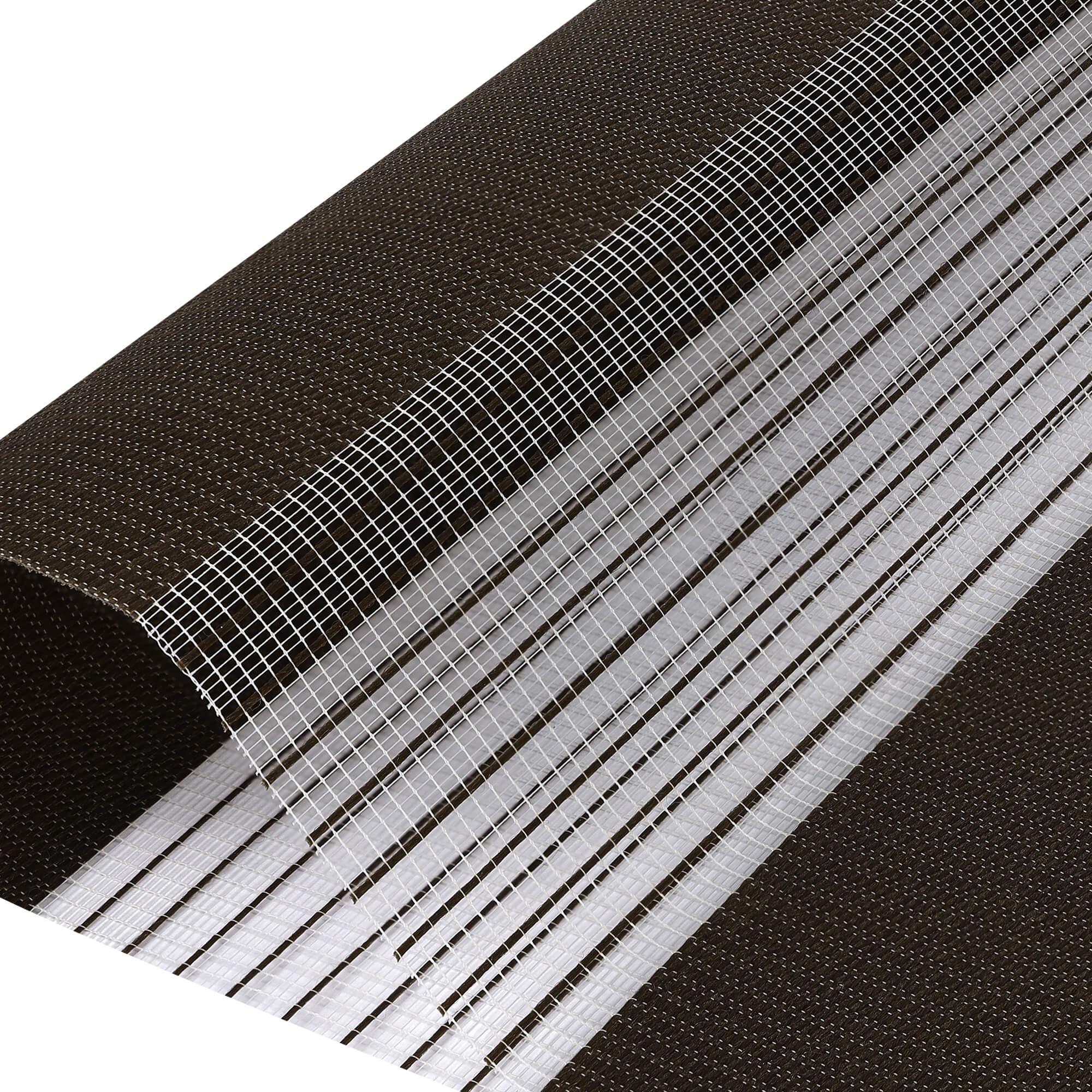 Allesin No-Drill Motorized Zebra Shades