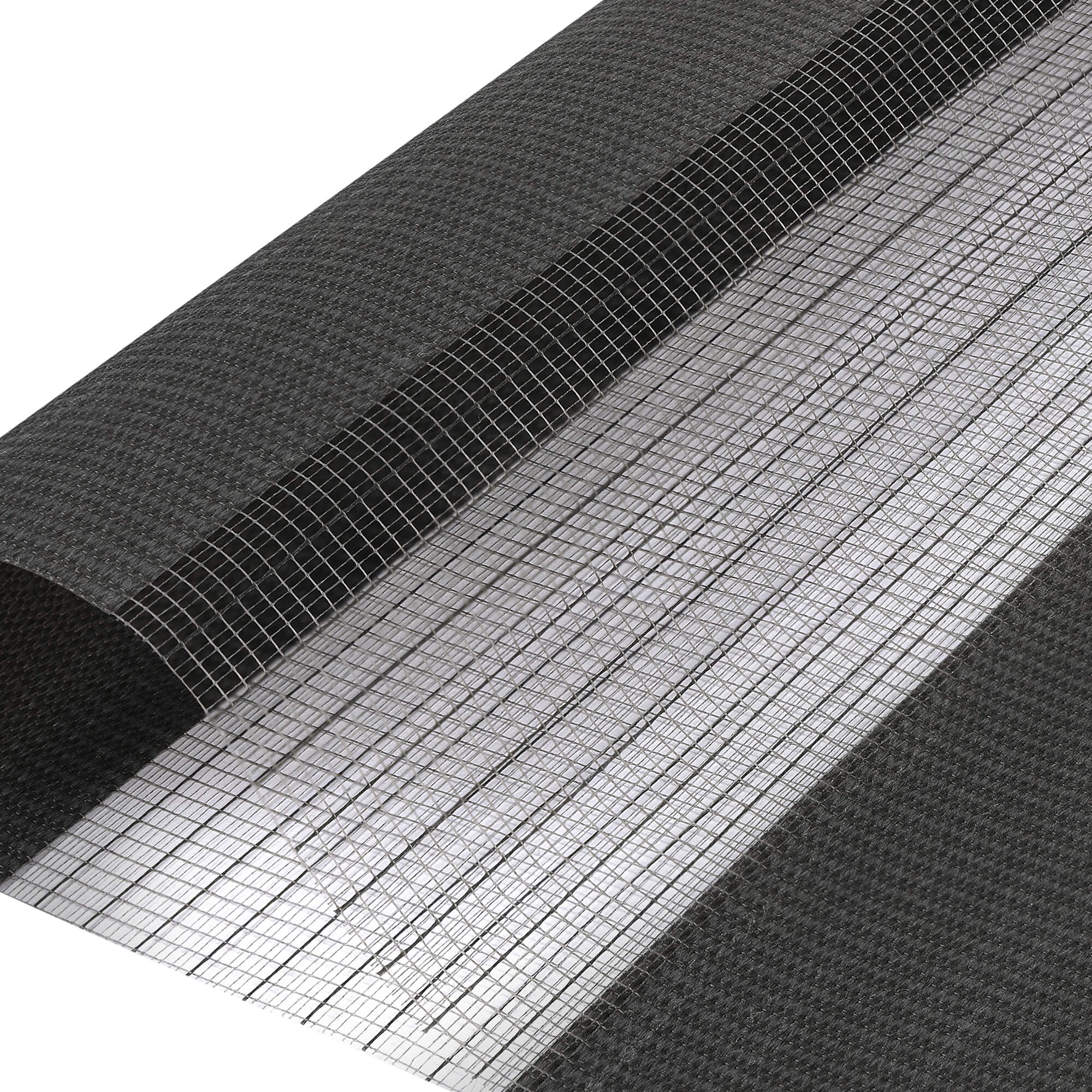 Allesin No-Drill Motorized Zebra Shades