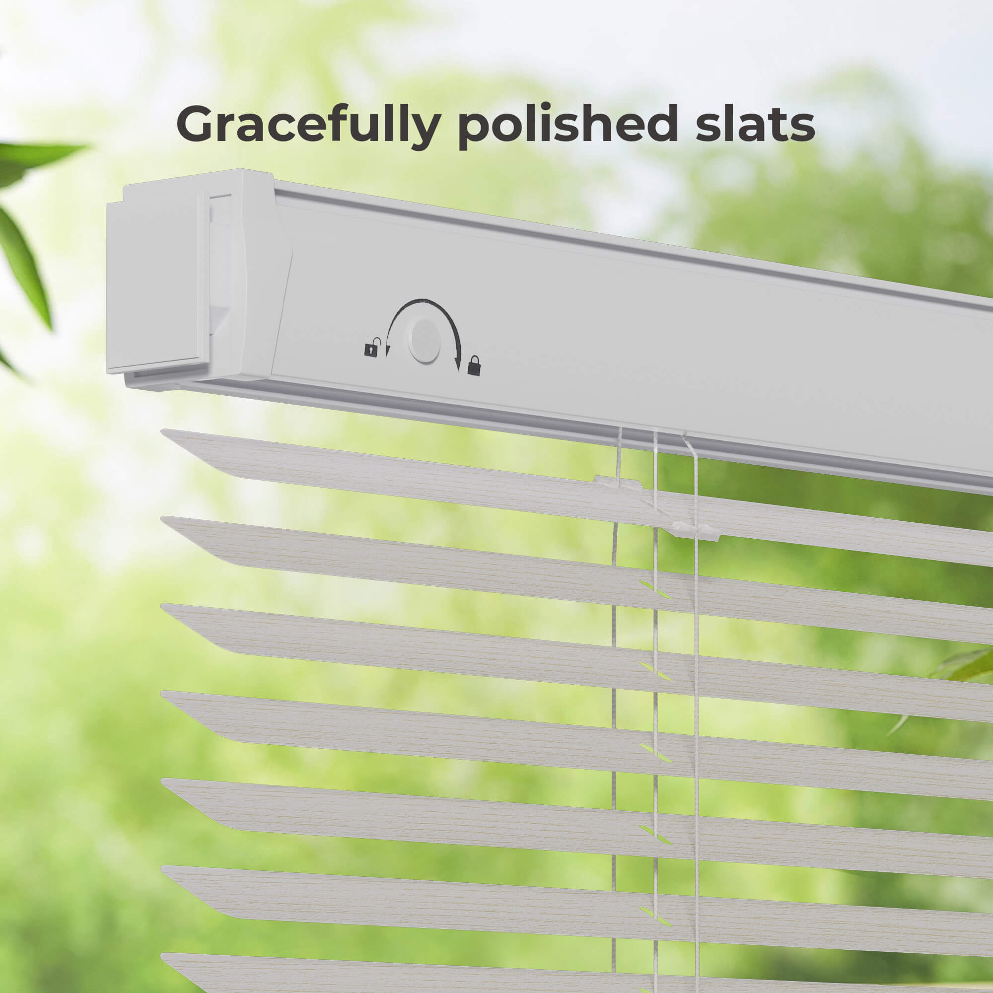 Allesin Motorized Aluminum Blinds