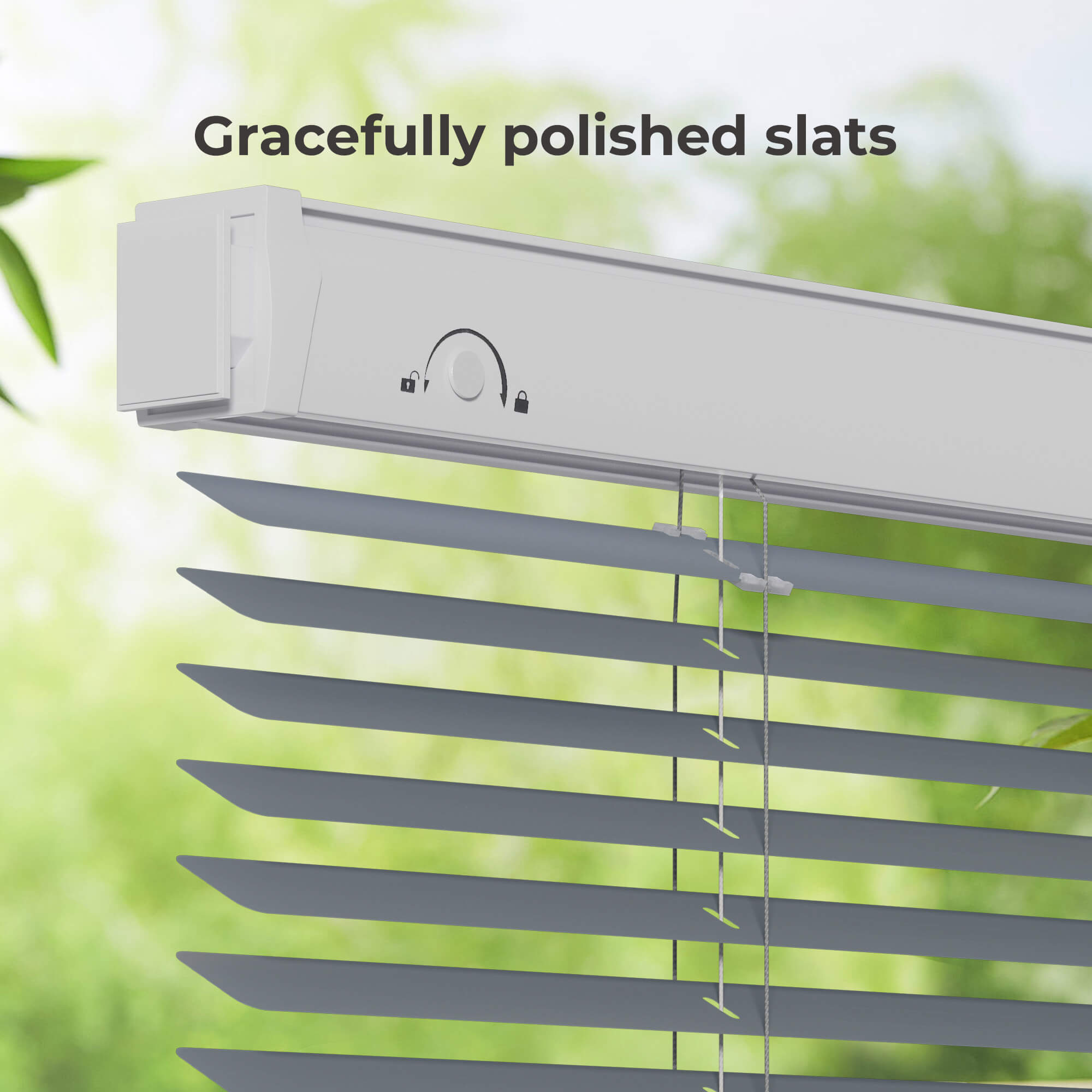 Allesin Motorized Aluminum Blinds