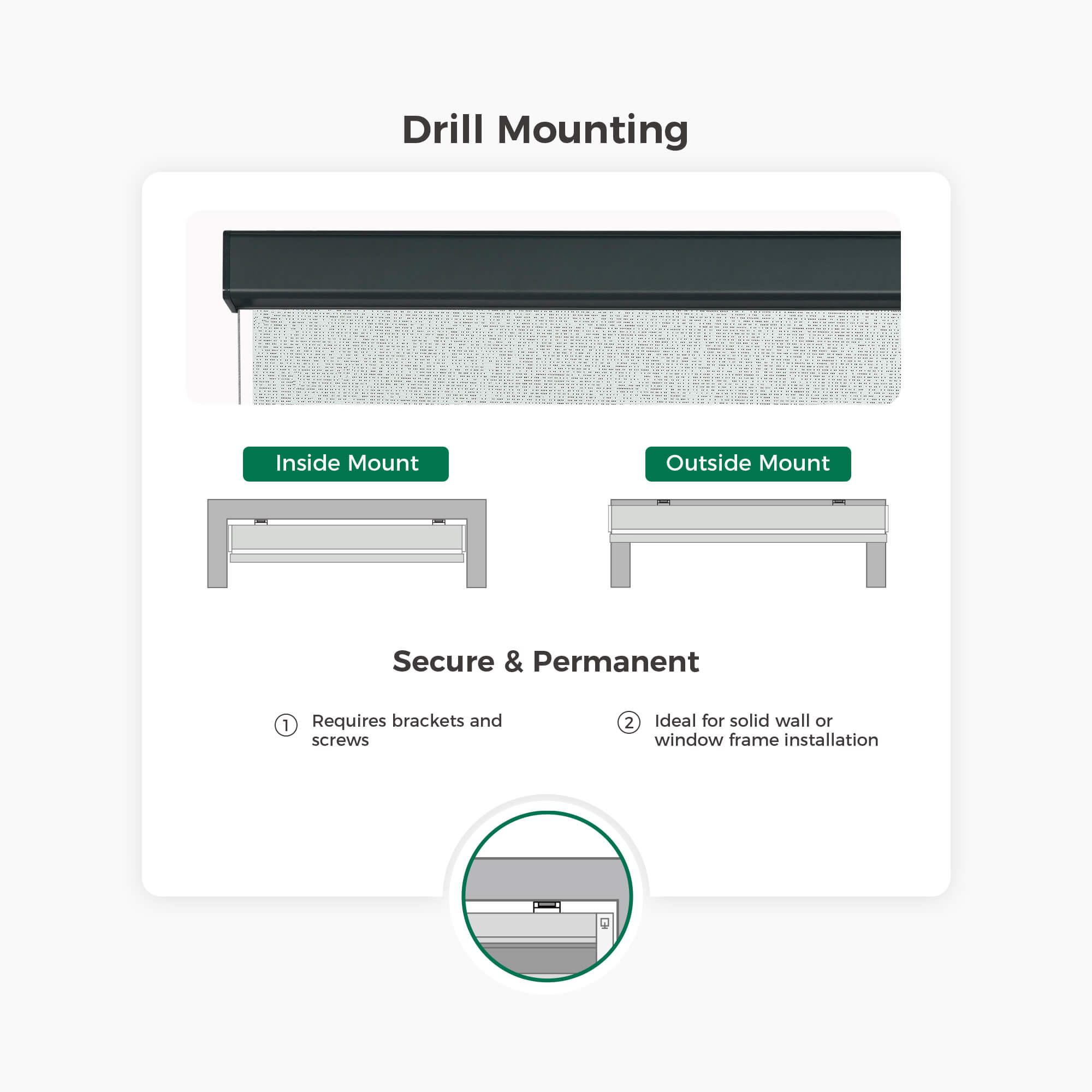 Allesin Motorized Outdoor Roller Shades