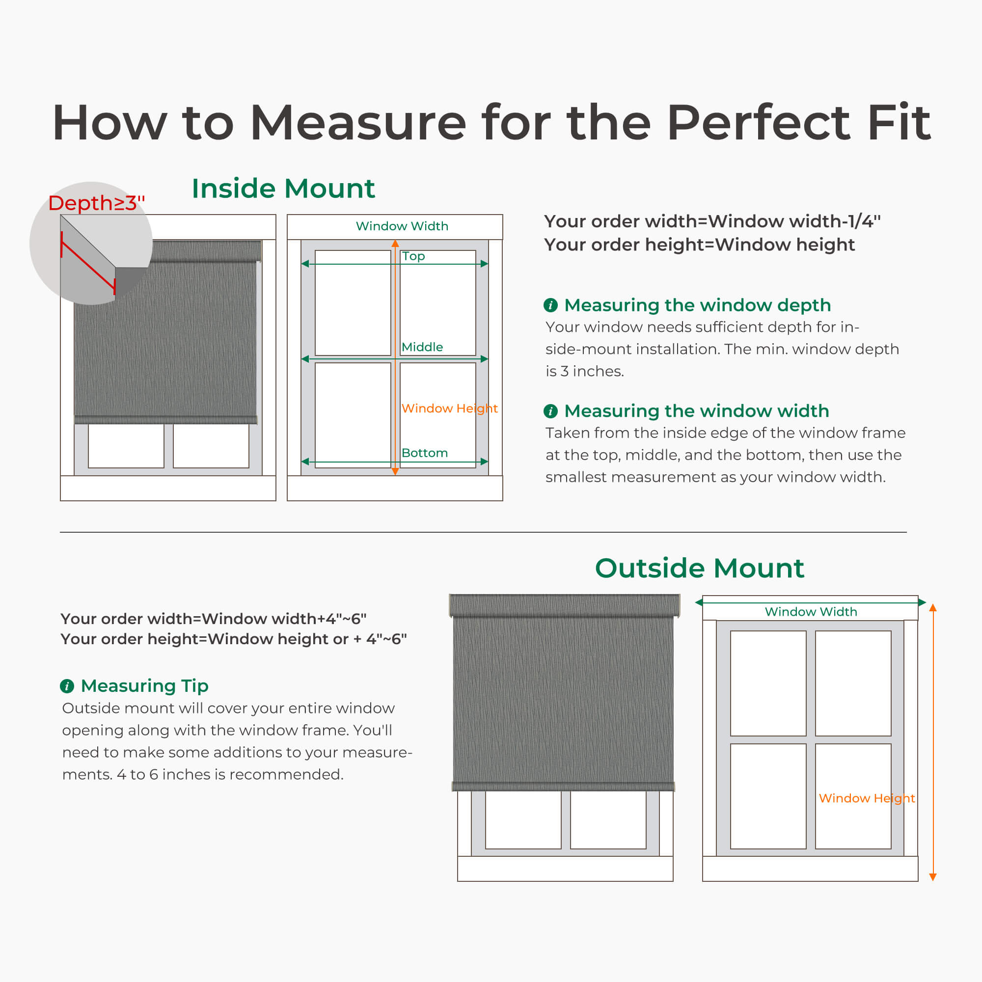 Allesin Dual-Control Blackout Roller Shades | Remote & Manual