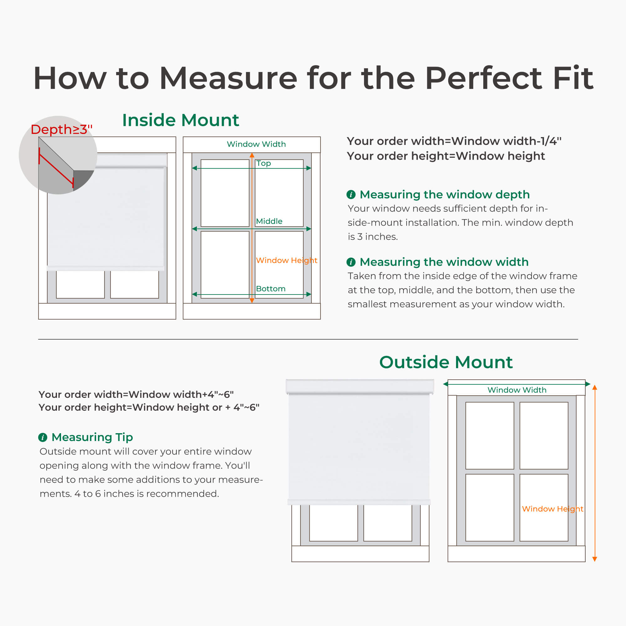 Allesin Dual-Control Blackout Roller Shades | Remote & Manual