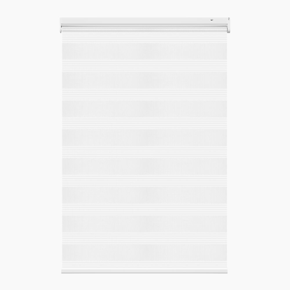 Allesin No-Drill Motorized Zebra Shades