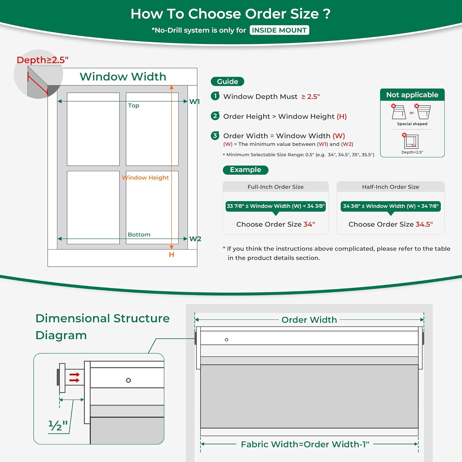 Allesin No-Drill Motorized Blackout Roller Shades | Standard Sizes