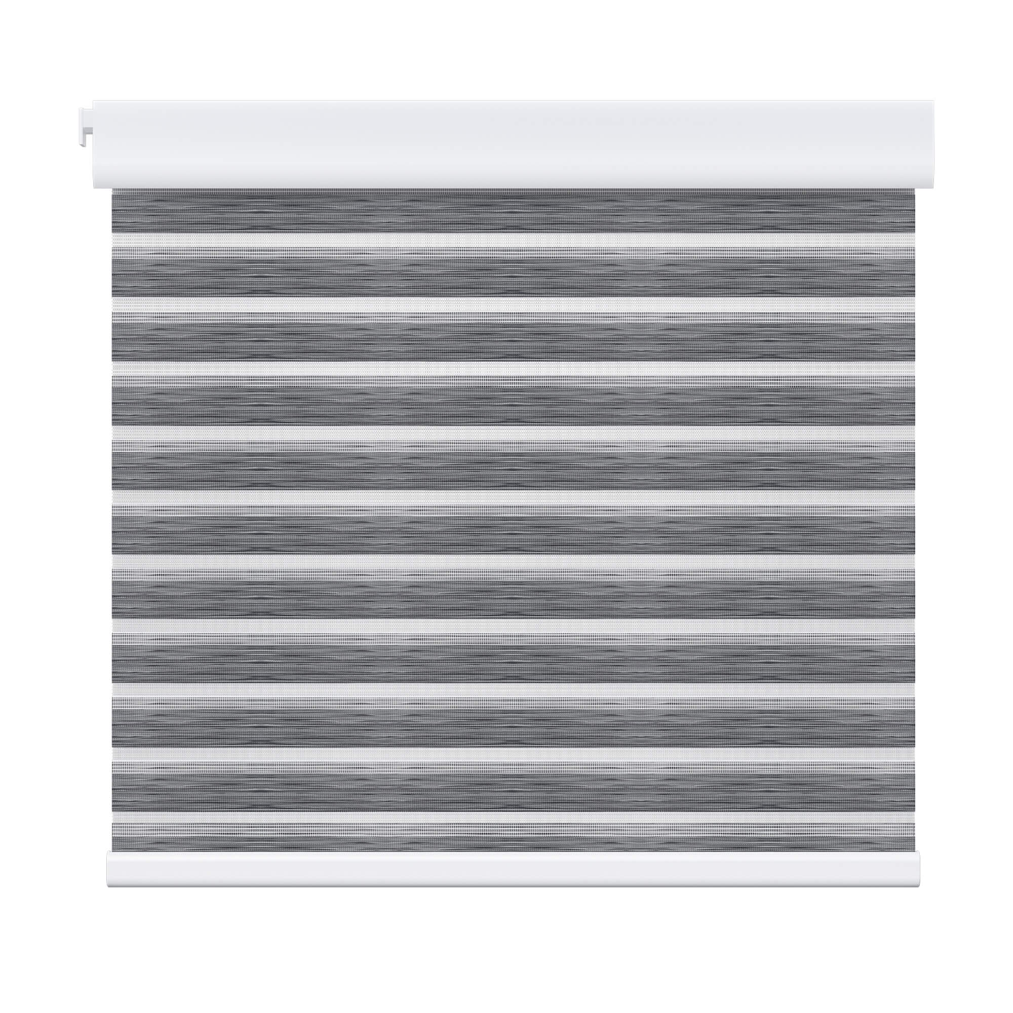 Allesin No-Drill Motorized Zebra Shades | Standard Sizes