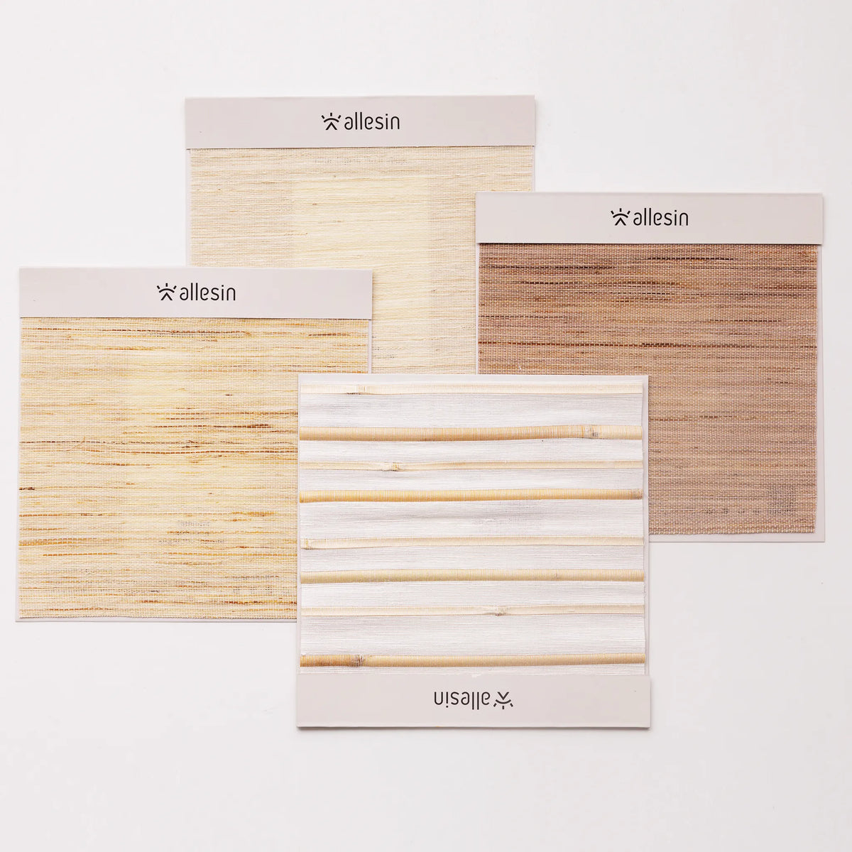 Aria Sheer Roman Shades Fabric Booklet