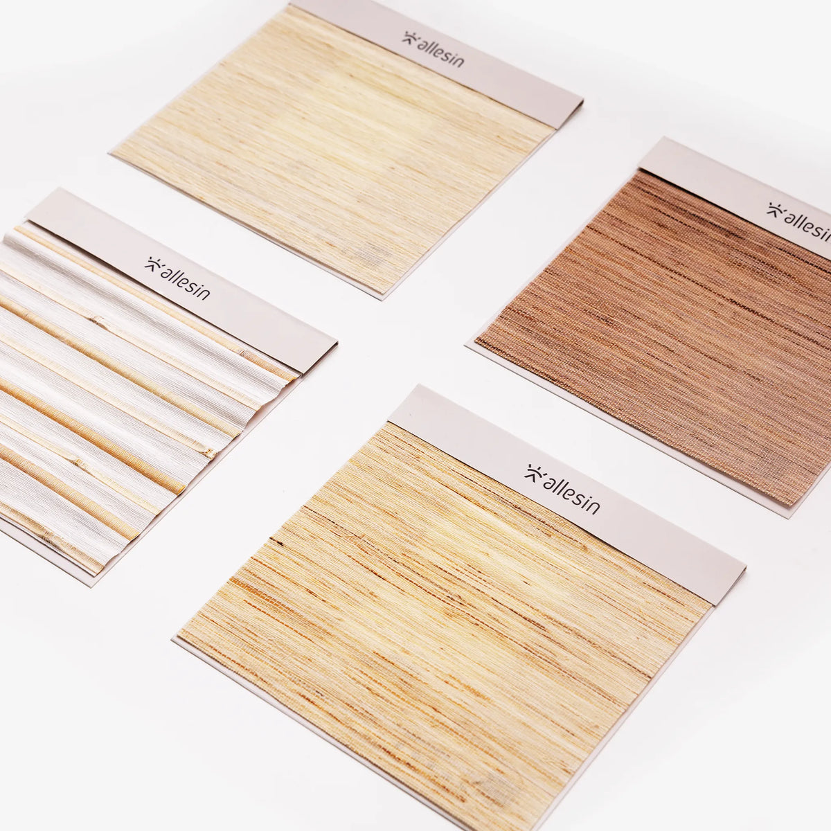 Aria Sheer Roman Shades Fabric Booklet