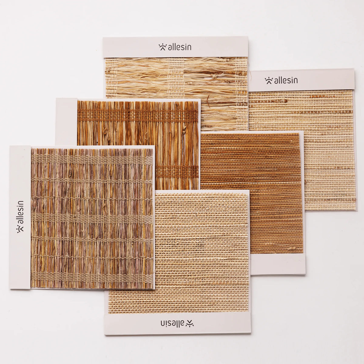 Liv Natural Roman Shades Fabric Booklet