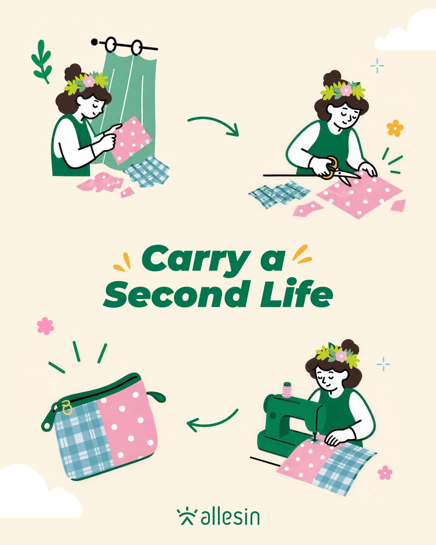 🎁 Fabric Coin Pouch (Discount)