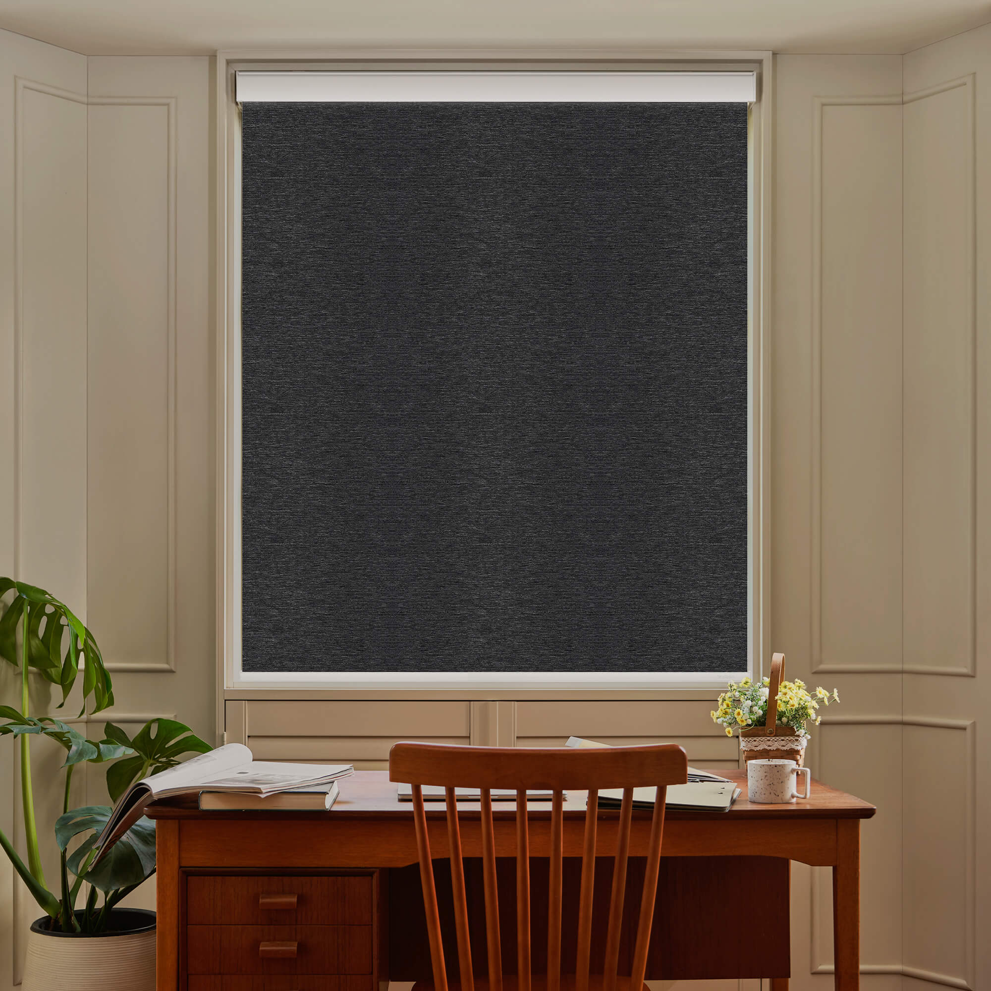 Allesin Motorized Blackout Roller Shades