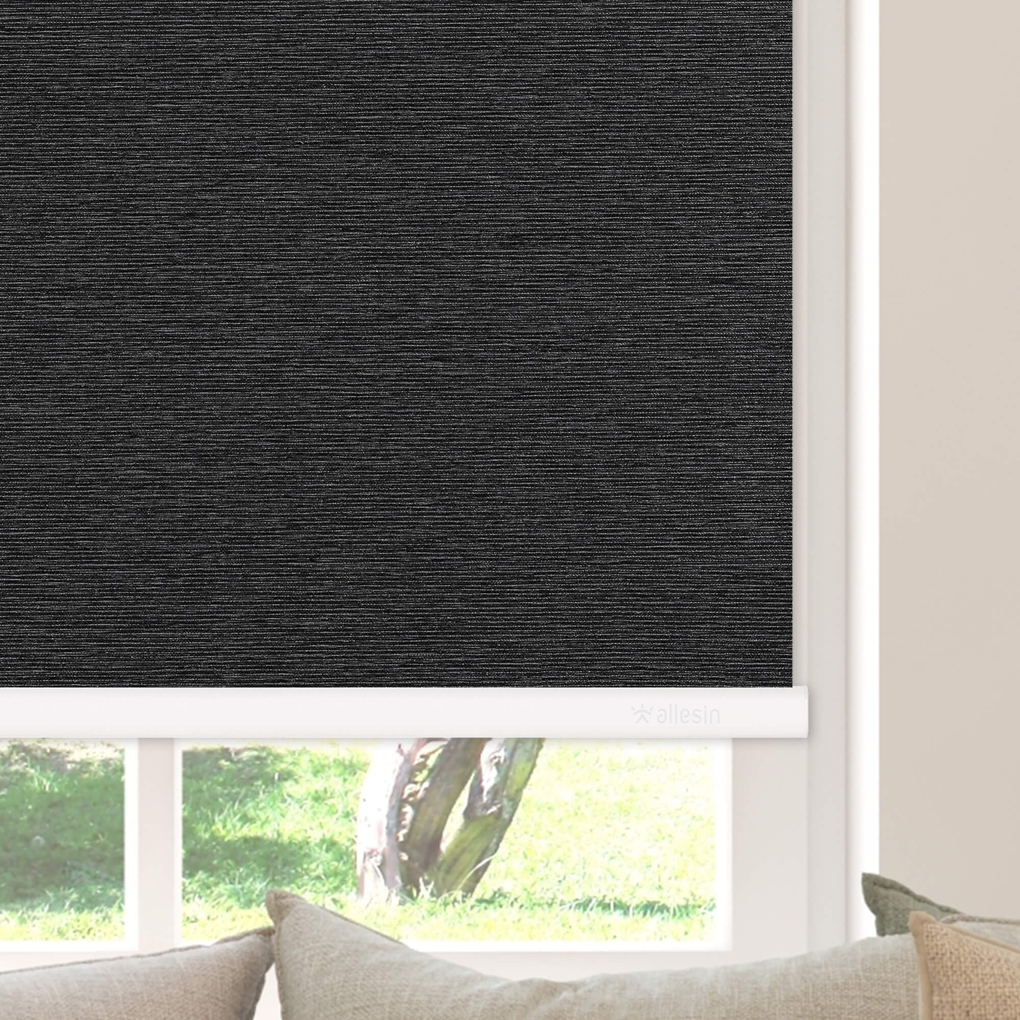 Allesin Motorized Blackout Roller Shades