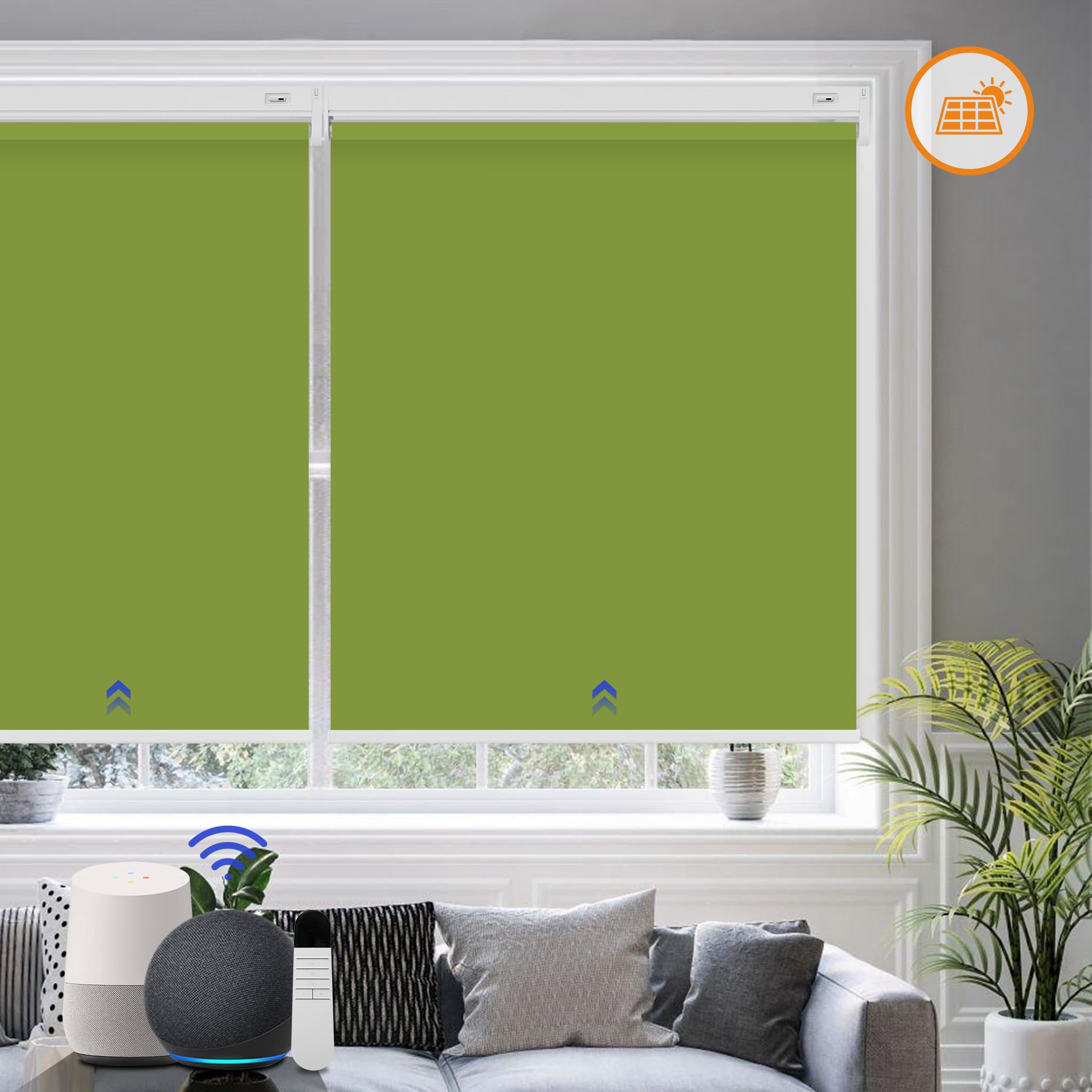 electric roller shades for windows