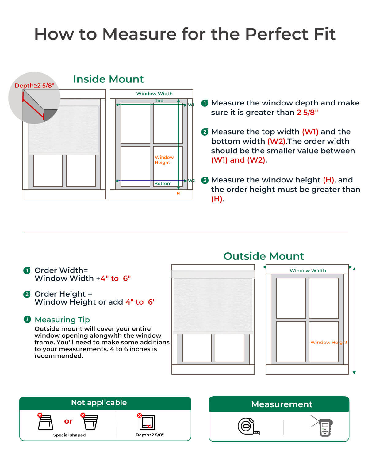 Allesin Motorized Blackout Roller Shades | Drill Needed | Standard Sizes