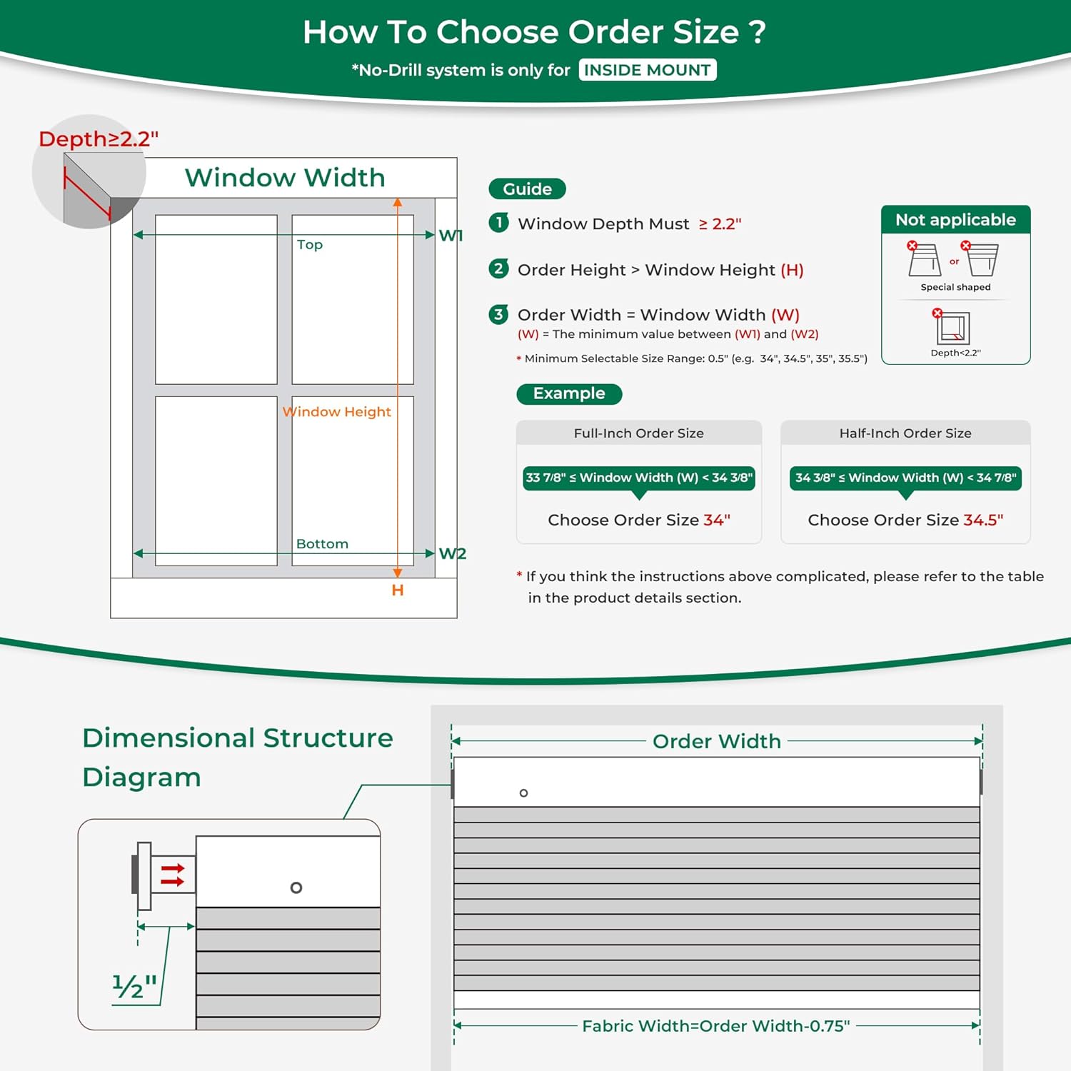 Allesin No-Drill Motorized Blackout Honeycomb Shades | Standard Sizes