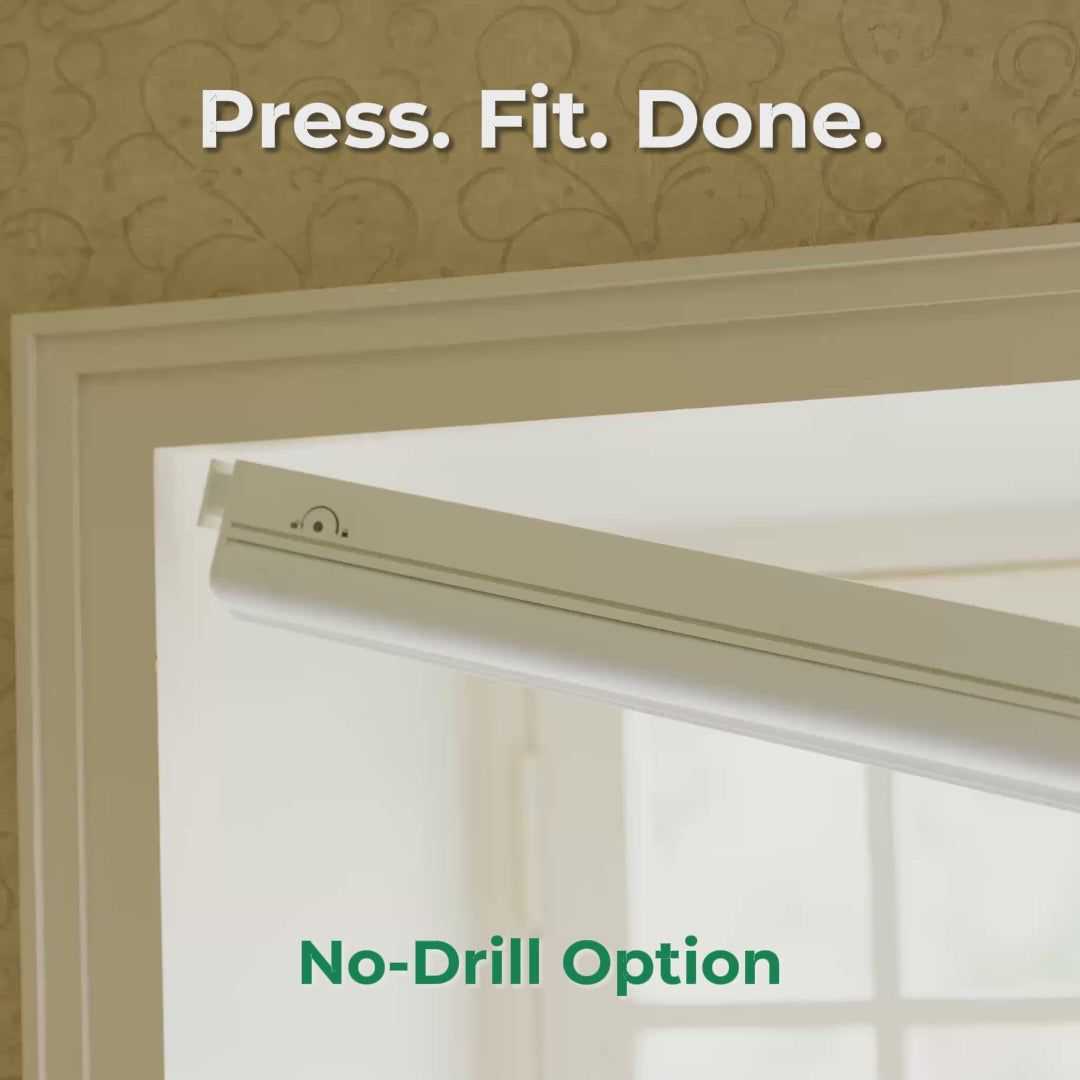 Load video: Allesin Prestige Motorized Blackout Roller Shades