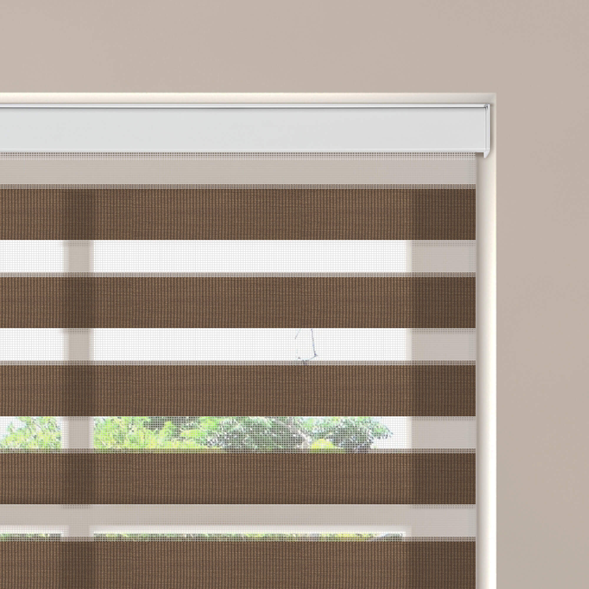 Allesin Motorized Zebra Shades