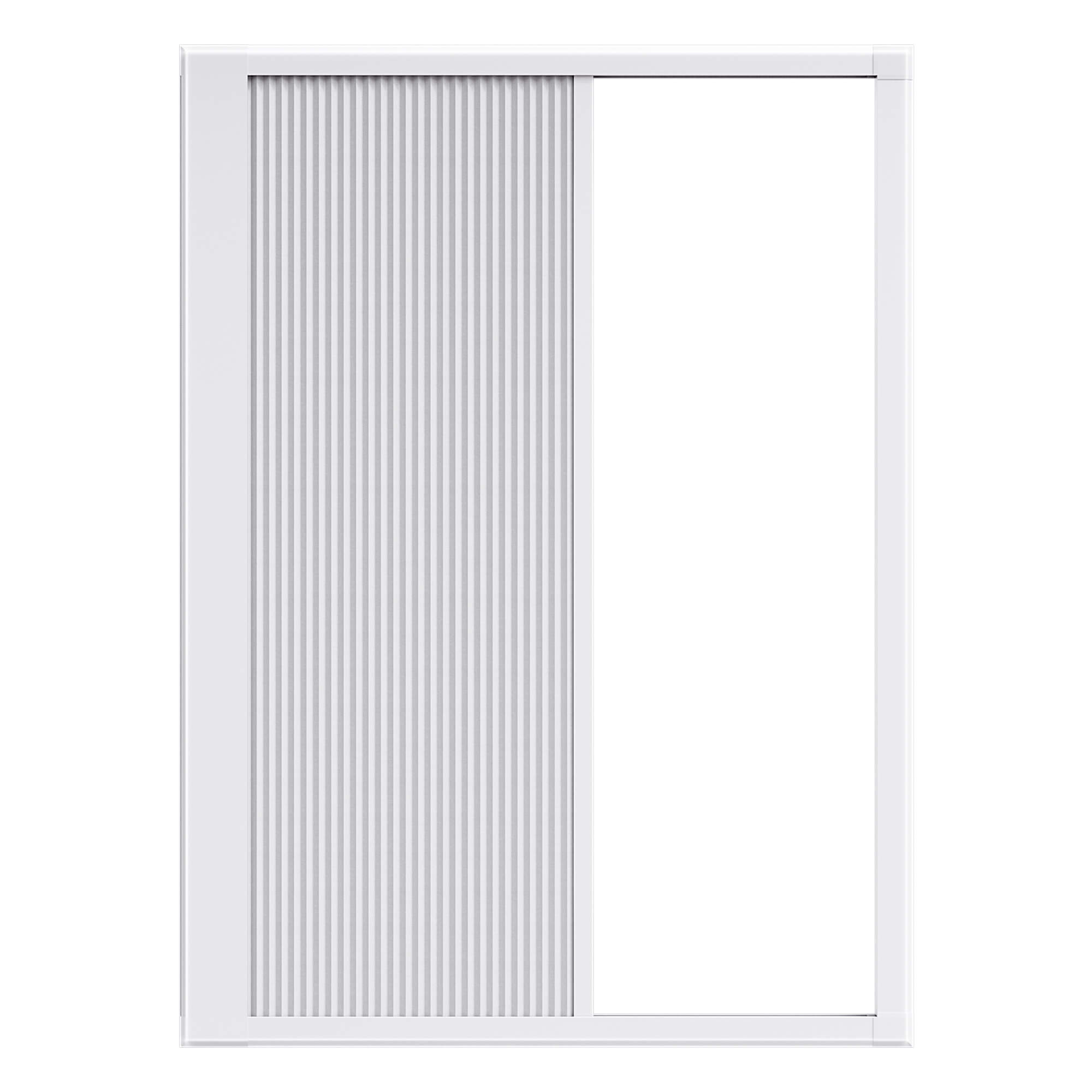 Allesin Motorized Side-Opening Blackout Honeycomb Shades | No-Drill Frame